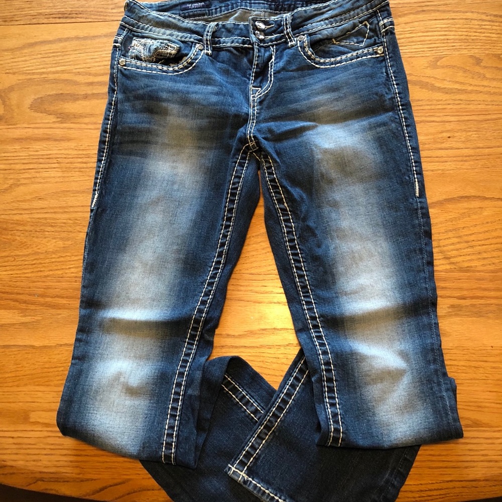 VIGOSS Jeans / Dark Denim with Fade